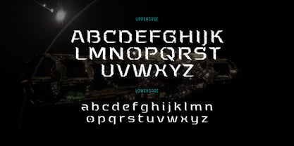 Lunar Escape Font Poster 12