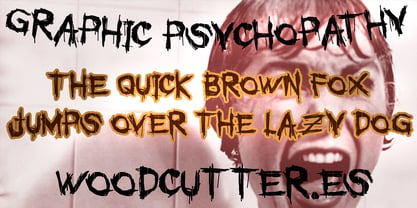 Psychopathie graphique Police Poster 2