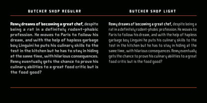 Butcher Shop Font Poster 6