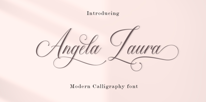 Angela Laura Font Poster 1