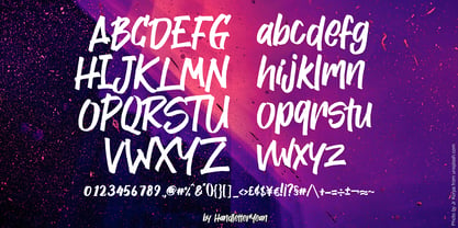 HighPride Font Poster 8