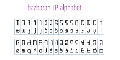 Bazbaran Font Poster 7