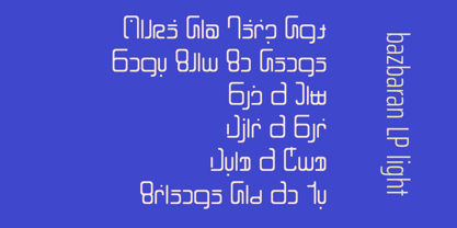 Bazbaran Font Poster 3