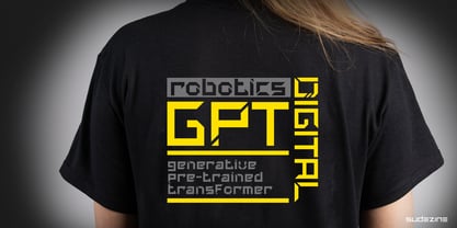 SDRobotics Font Poster 4