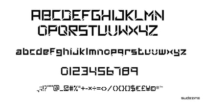 SDRobotics Font Poster 3