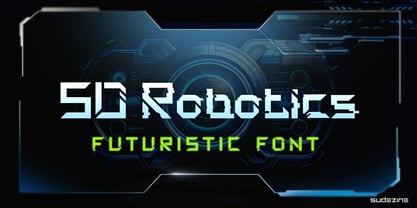 SDRobotics Font Poster 2