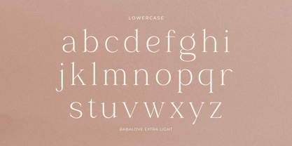 Babalove Font Poster 4