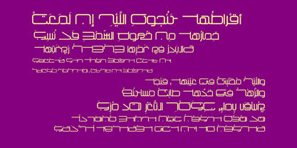 Zanjir Font Poster 2