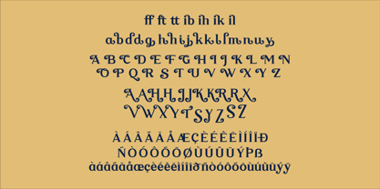 Waildesh Font Poster 8