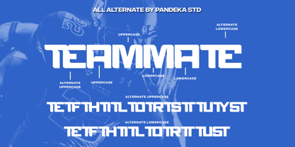 Football Stage Font Poster 10