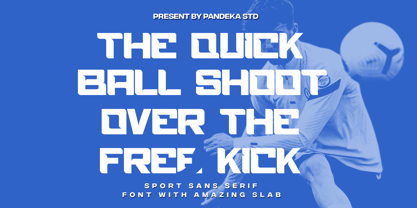 Football Stage Font Poster 11