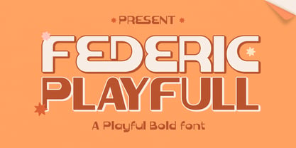 Federic Playfull Font Poster 1