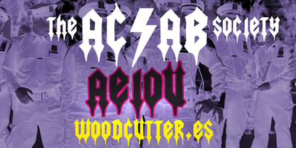 The Acab Society Font Poster 5