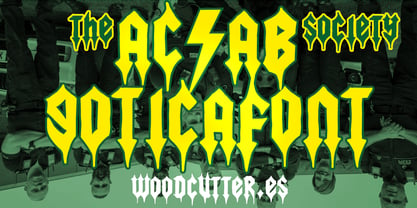 The Acab Society Font Poster 1