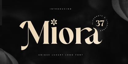 Miora Font Poster 1