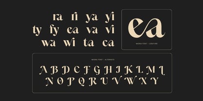 Miora Font Poster 11