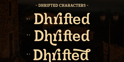 Dhrifted Fuente Póster 4