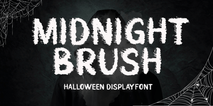 Midnight Brush Font Poster 1