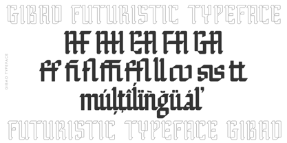 Gibao Font Poster 14