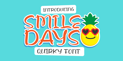 Smile Days Font Poster 1