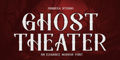 Ghost Theater Font Poster 1