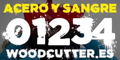 Acero y Sangre Font Poster 6