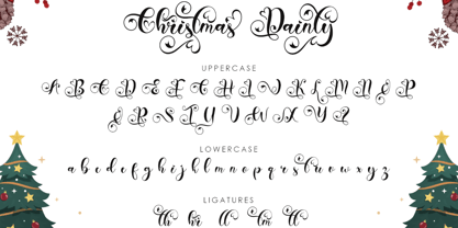 Christmas Dainty Font Poster 7