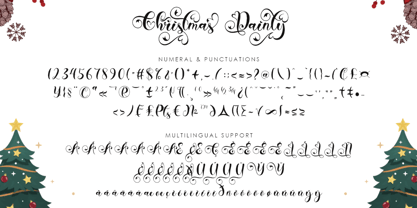Christmas Dainty Font Poster 9