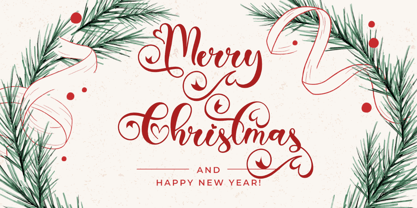 Christmas Dainty Font Poster 5