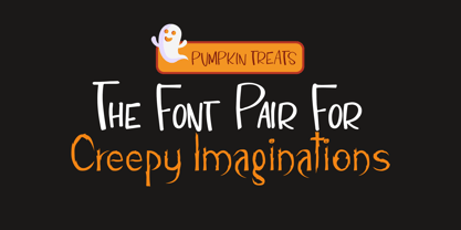 Pumpkin Treats Font Poster 4