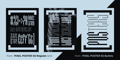 Pixel Poster 02 Font Poster 5