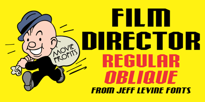 Film Director JNL Font Poster 1