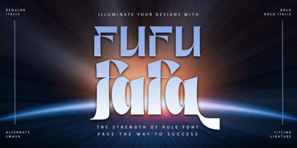 Fufufafa Font Poster 1