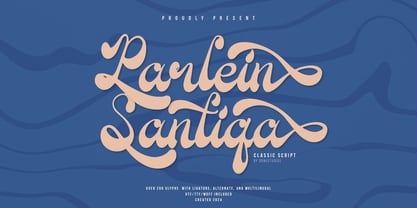 Parlein Santiqa Font Poster 1