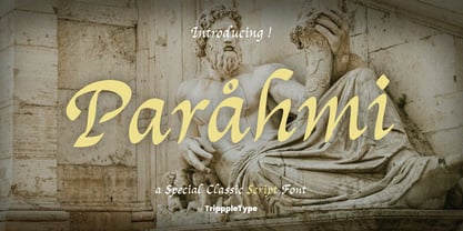 Parahmi Handwritten Script Font Poster 1