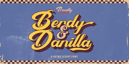 Berdy Danilla Font Poster 1