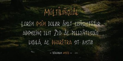 Last Forest Handwritten Font Poster 4