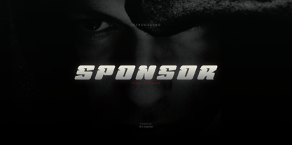 Sponsor Font Poster 1