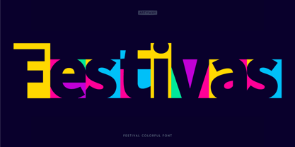 Festivas Font Poster 1