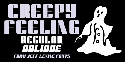 Creepy Feeling JNL Font Poster 1