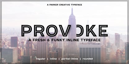 Provoke Font Poster 1