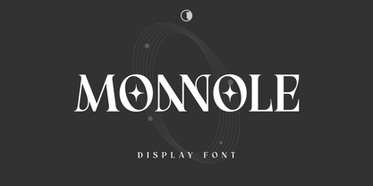 Monnole Font Poster 1