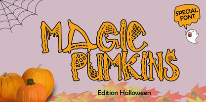 Magic Hallowen Font Poster 4