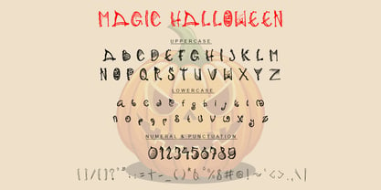 Magic Hallowen Font Poster 6