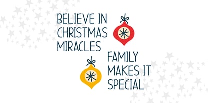 Xmastree Font Poster 4