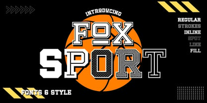 Fox Sport Font Poster 1