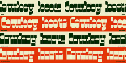 Santiag Font Poster 3