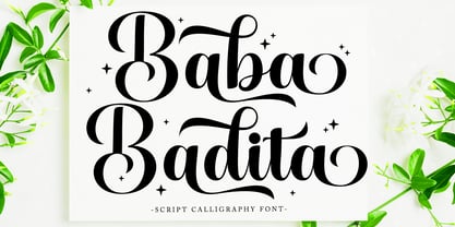 Baba Badita Font Poster 1