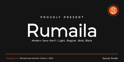 Rumaila Font Poster 1