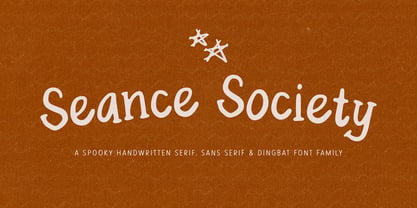 Seance Society Font Poster 1